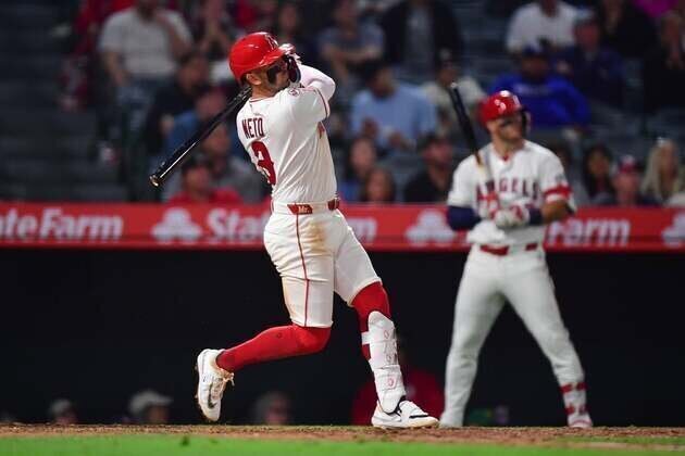 MLB roundup: Angels end J.T. Ginn's no-hit bid in 9th, get walk-off HR