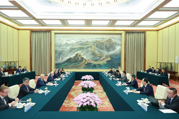 CHINA-BEIJING-HAN ZHENG-BRAZILIAN FM-MEETING (CN)