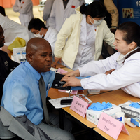 BOTSWANA-GABORONE-CHINESE MEDICAL TEAM-FREE HEALTHCARE