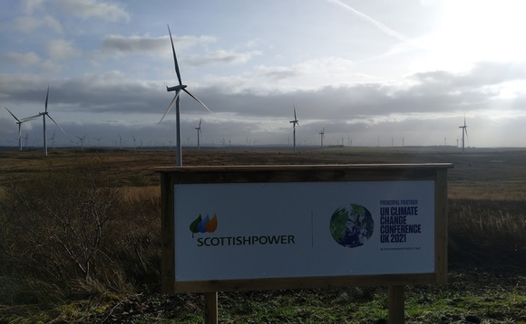 The green hydrogen system is to be installed at ScottishPower's Whitelee wind farm outside Glasgow