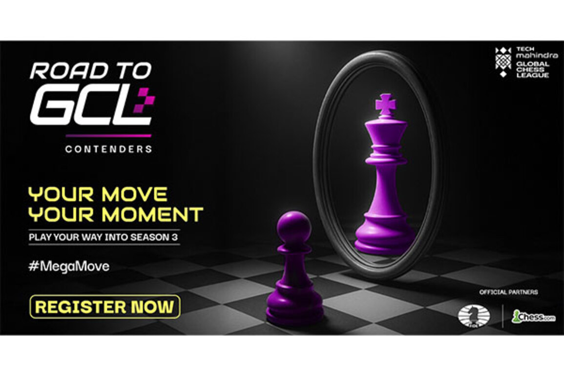 Global Chess League launches GCL Contenders 2025, creating pathway for global talent to engage with chess superstars