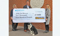 Kent Blaxill completes annual fund-raising for Help for Heroes