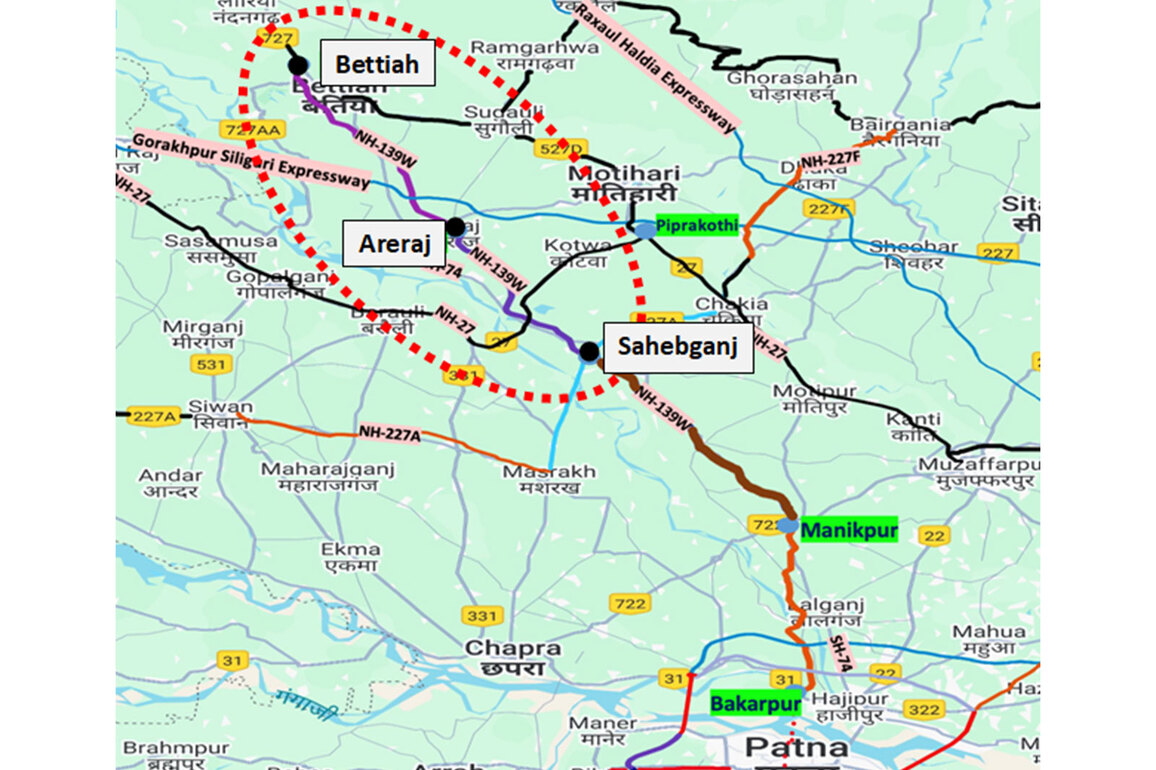 Cabinet approves four-lane Sahebganj-Areraj-Bettiah section of the NH-139W in Bihar worth Rs 3,822.31 crore