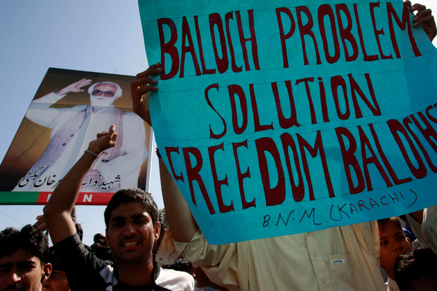 BNM protests in Germany, flags alleged human rights violations and enforced disappearances in Balochistan