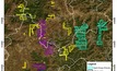 Mapa com direitos de lítio da Spark Energy em MG