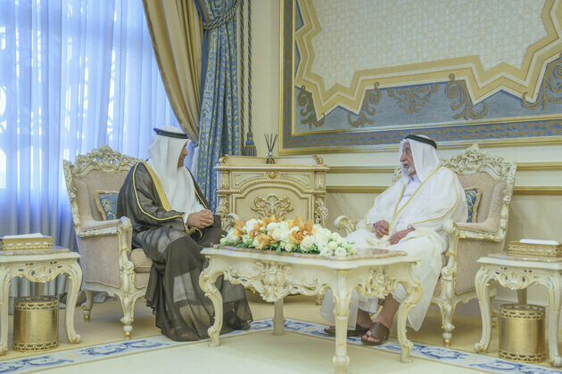 Sharjah Ruler receives Consul-General of Kuwait