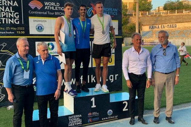National record-holding athlete Sreeshankar Murli wins Gold in long jump at 12th International Jumps Meeting at Greece