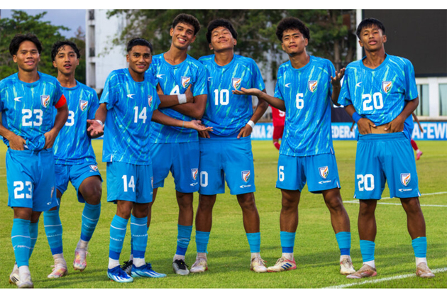 India survive late Bangladesh surge to win seventh SAFF U17 title on penalties