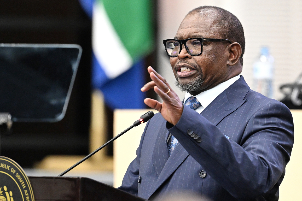 SOUTH AFRICA-CAPE TOWN-FINANCE MINISTER-2026 BUDGET SPEECH