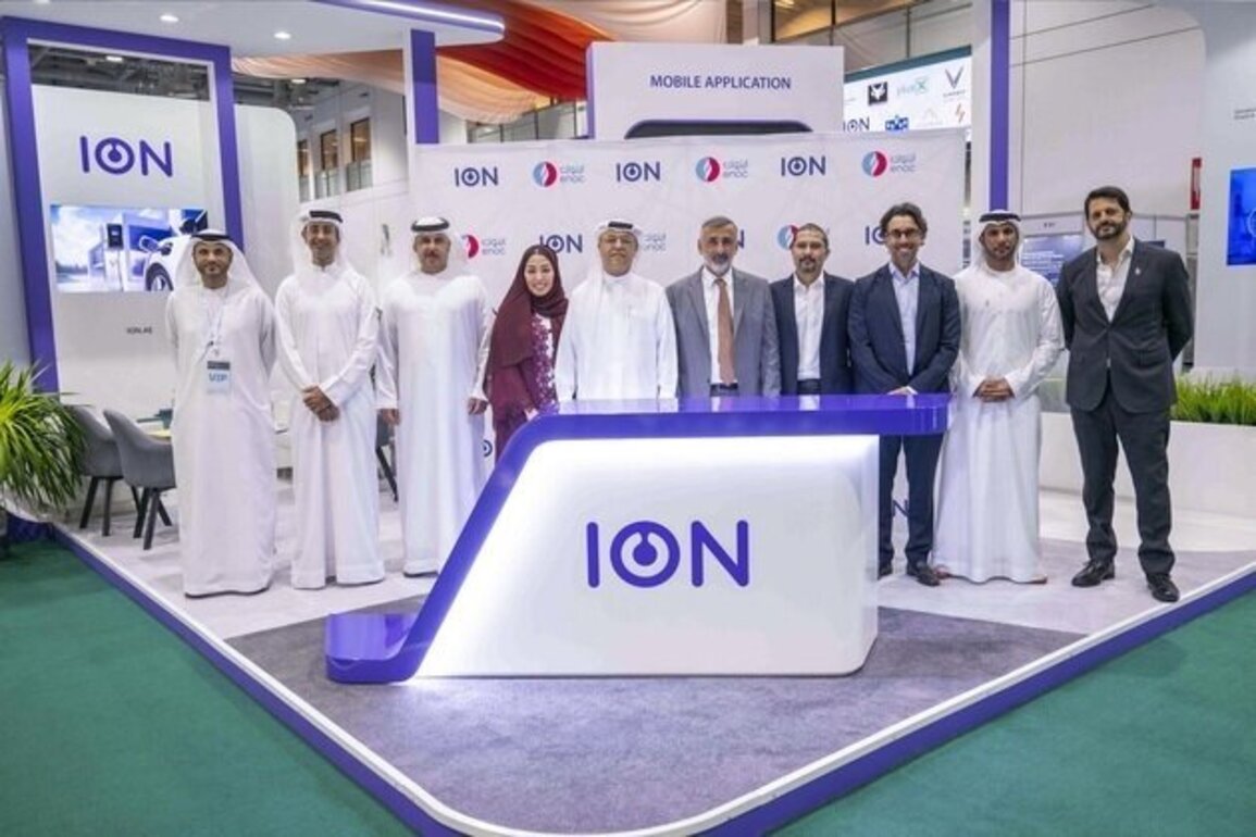 ION launches ultra-fast DC chargers at ENOC stations in Sharjah
