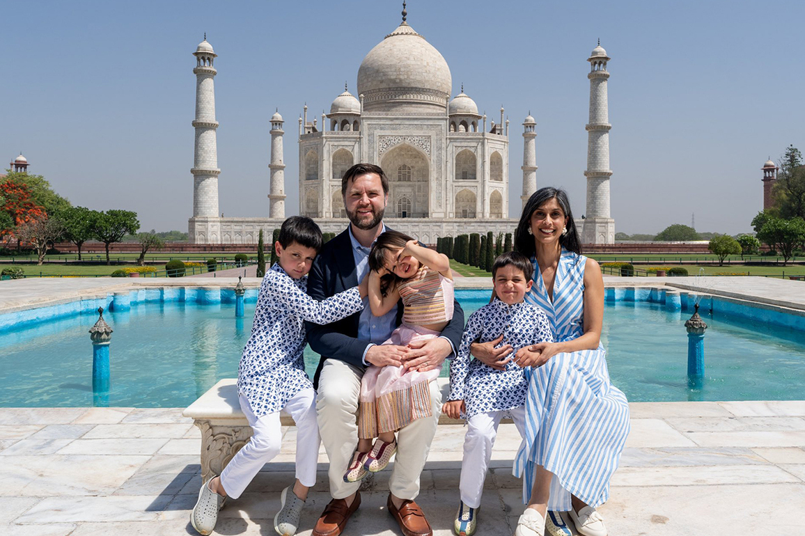 "Beautiful historic site, grateful for warm welcome": US Vice President JD Vance on visiting Taj Mahal