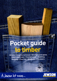 Jewson launches new pocket guide to timber