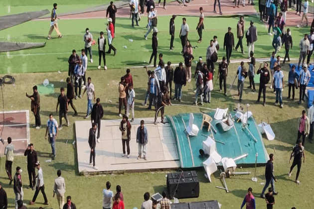 "We want our money back..." Messi's Kolkata event turns into chaos, fans express disappointment