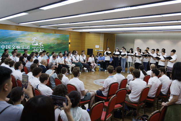 (Int'l Exchange) CHINA-BEIJING-KULIANG-CHINA-U.S.-YOUTH CHOIR FESTIVAL