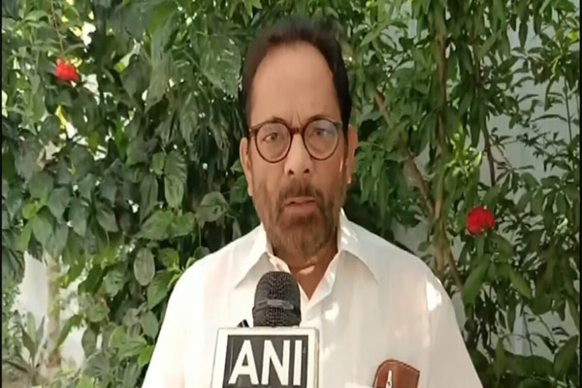 "Factory of terrorism": BJP's Mukhtar Abbas Naqvi hits out at Pakistan
