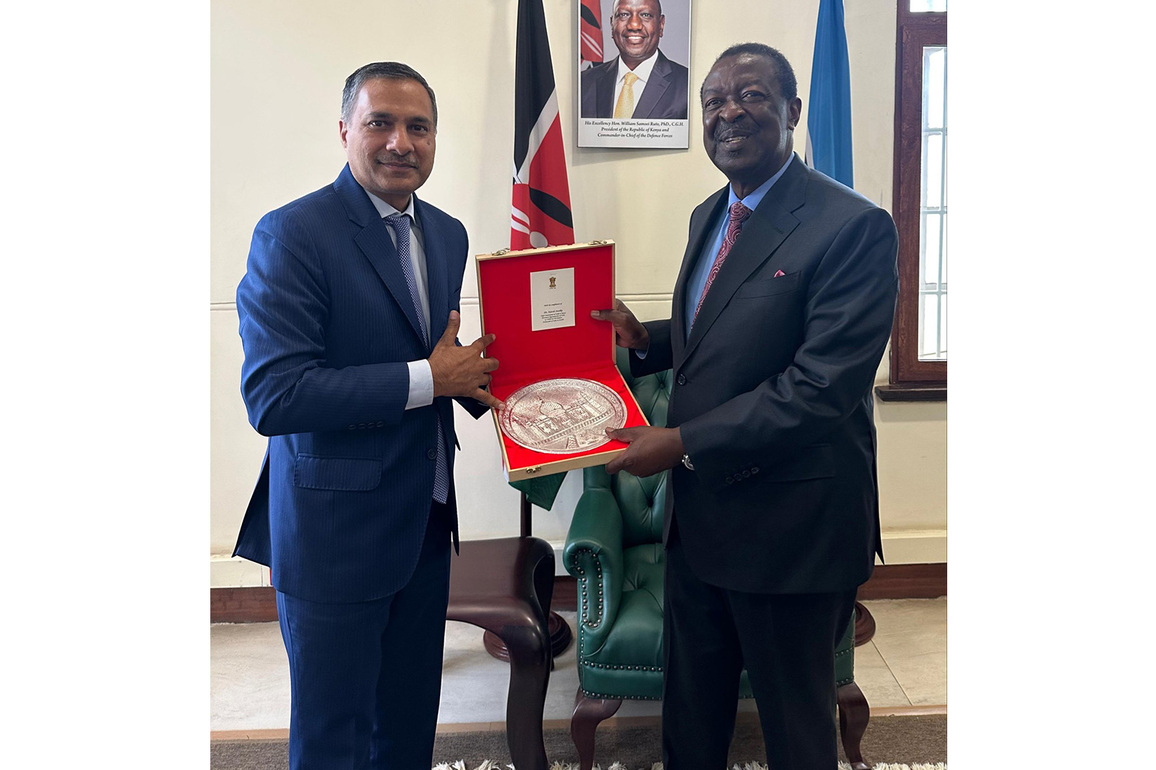 Indian High Commissioner meets Kenya's Prime Cabinet Secretary; sides agree to convene Joint Commission for Cooperation