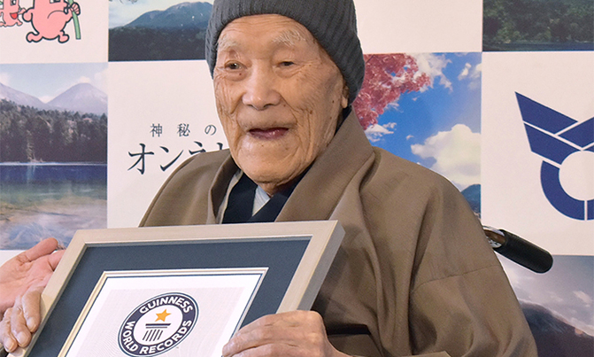 World's oldest man dies aged 113 World's oldest man dies aged 113
