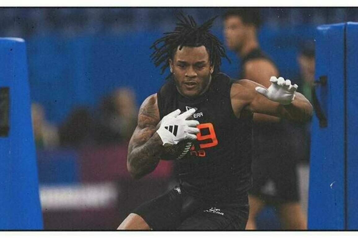 Omarion Hampton & Matthew Golden Headline Saturday's Combine Drills