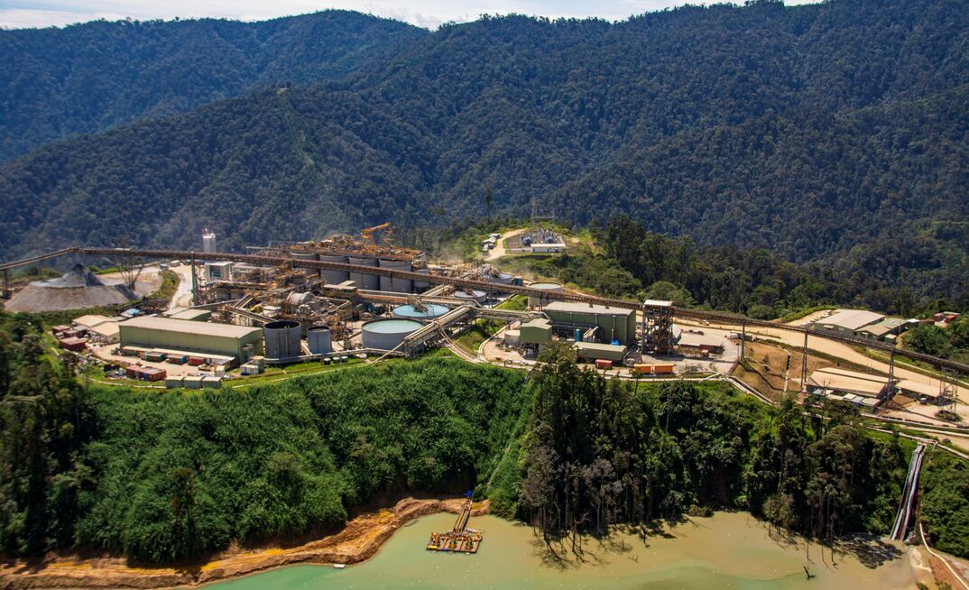 The Hidden Valley plant. Photo courtesy Harmony Gold