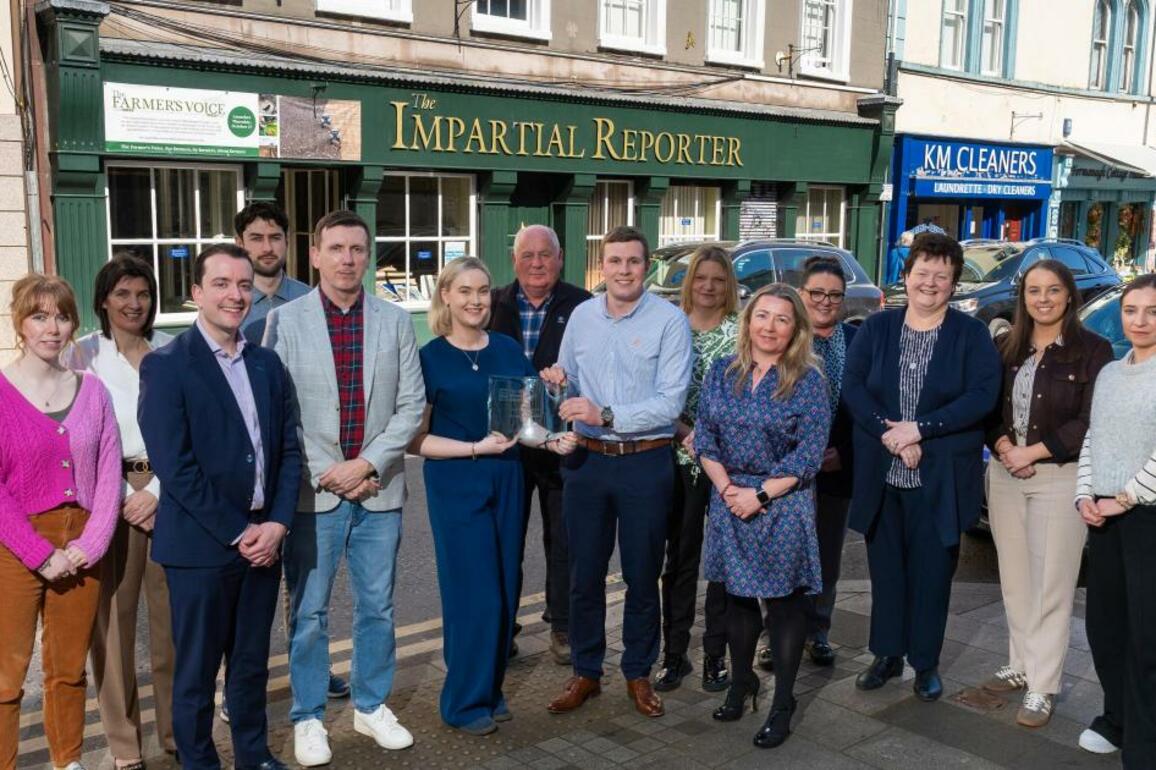 The Impartial Reporter team in 2025