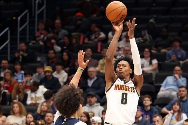 Peyton Watson's huge night propels Nuggets past Wizards