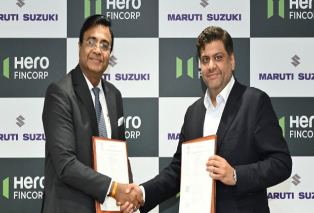 Maruti Suzuki partners with Hero FinCorp Limited for retail car financing