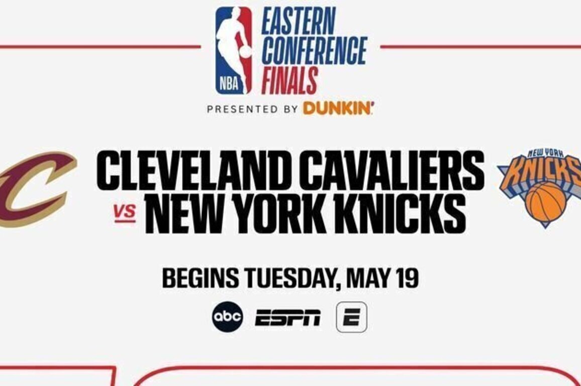 ESPN presents the 2026 NBA Eastern Conference Finals: Cleveland Cavaliers vs. New York Knicks exclusively on ESPN networks