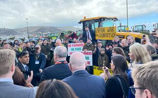 Farmers receive support from Prime Minister Rishi Sunak at Wales Conservative Conference