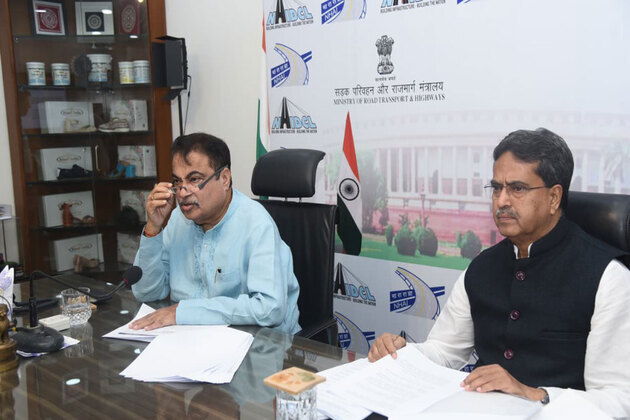 Tripura CM Saha reviews National Highway Development Projects of state with Union Minister Nitin Gadkari