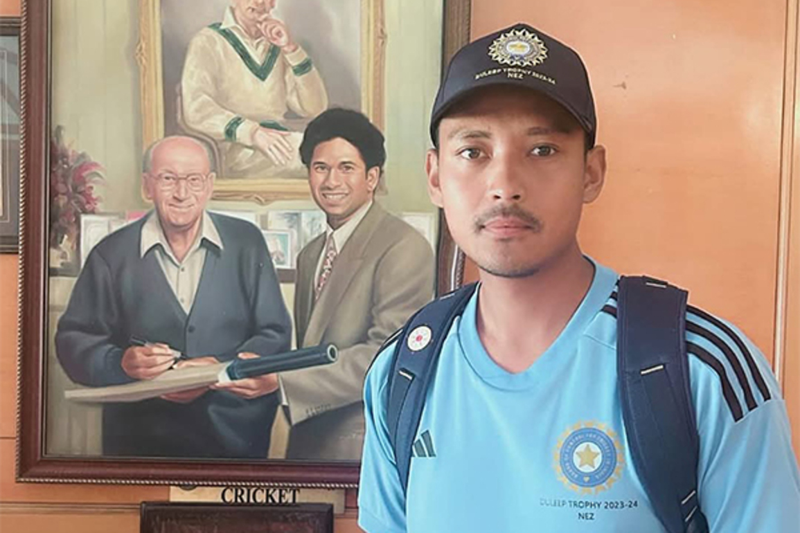 Palzor Tamang signs with UK's Felling Cricket Club, marks major milestone for Sikkim Cricket