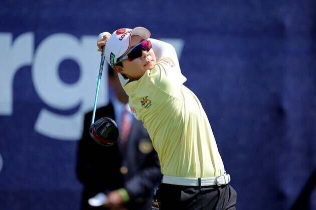 Hot start helps Hyo Joo Kim take 5-shot lead at Fortinet Founders Cup