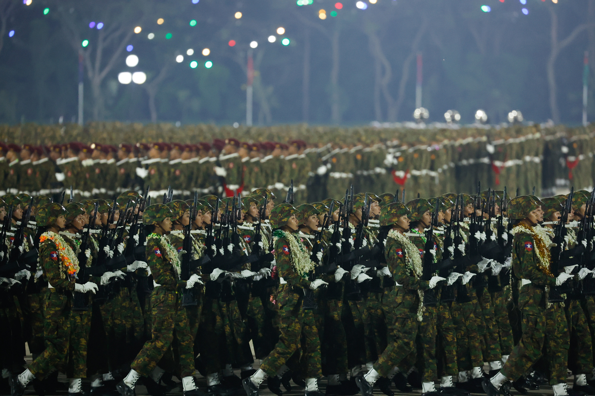 MYANMAR-NAY PYI TAW-80TH ARMED FORCES DAY