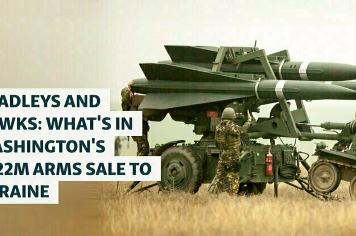 Bradleys And HAWKs: What's In Washington's $322M Arms Sale To Ukraine