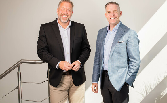 Fairstone CEO Lee Hartley and Pax Financial CEO Paul Merriman (L to R) 