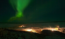 Mining under the Northern Lights (Photo: Alrosa)