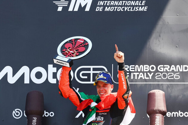 MotoGP: Bezzecchi rockets to first-ever 1'43 at Mugello for home pole in Italian GP