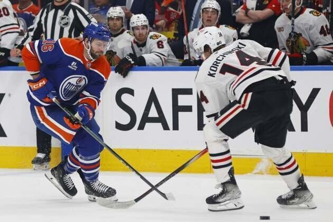 Oilers run win streak to 5 with defeat of Blackhawks