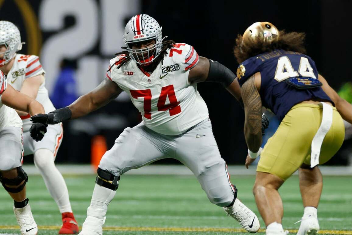 Minnesota Vikings take offensive lineman Donovan Jackson in 1st round of 2025 NFL draft