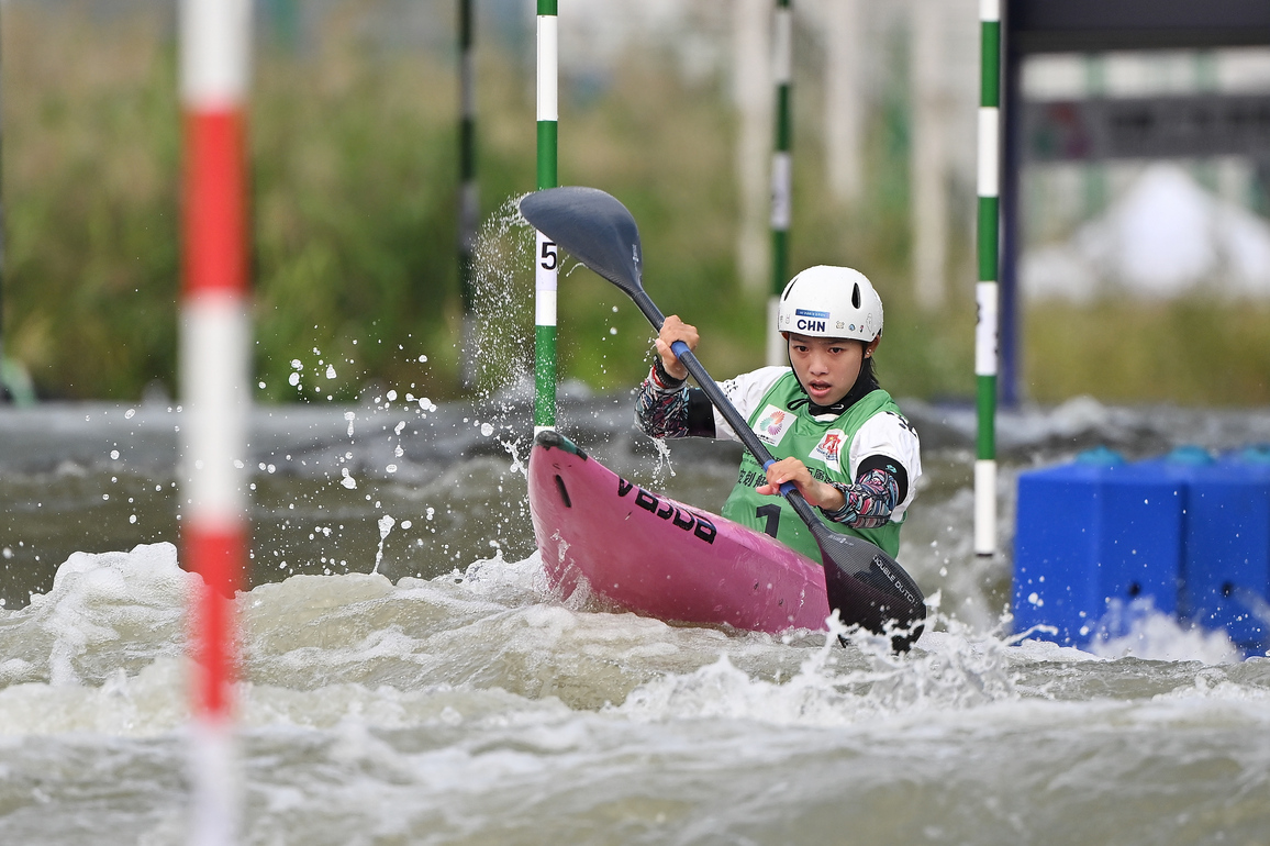 (SP)CHINA-15TH NATIONAL GAMES-CANOE SLALOM-WOMEN-FINAL (CN)