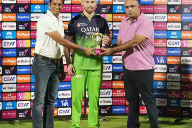 "Always pleased to contribute to a win": Phil Salt after his match winning fifty against RR