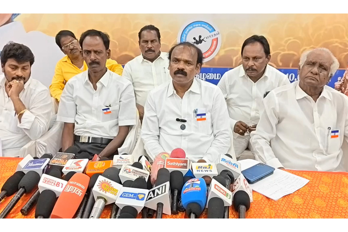 "Submitted six, we expect four constituencies from AIADMK": PBK's Jaganmoorthy on TN Assembly polls