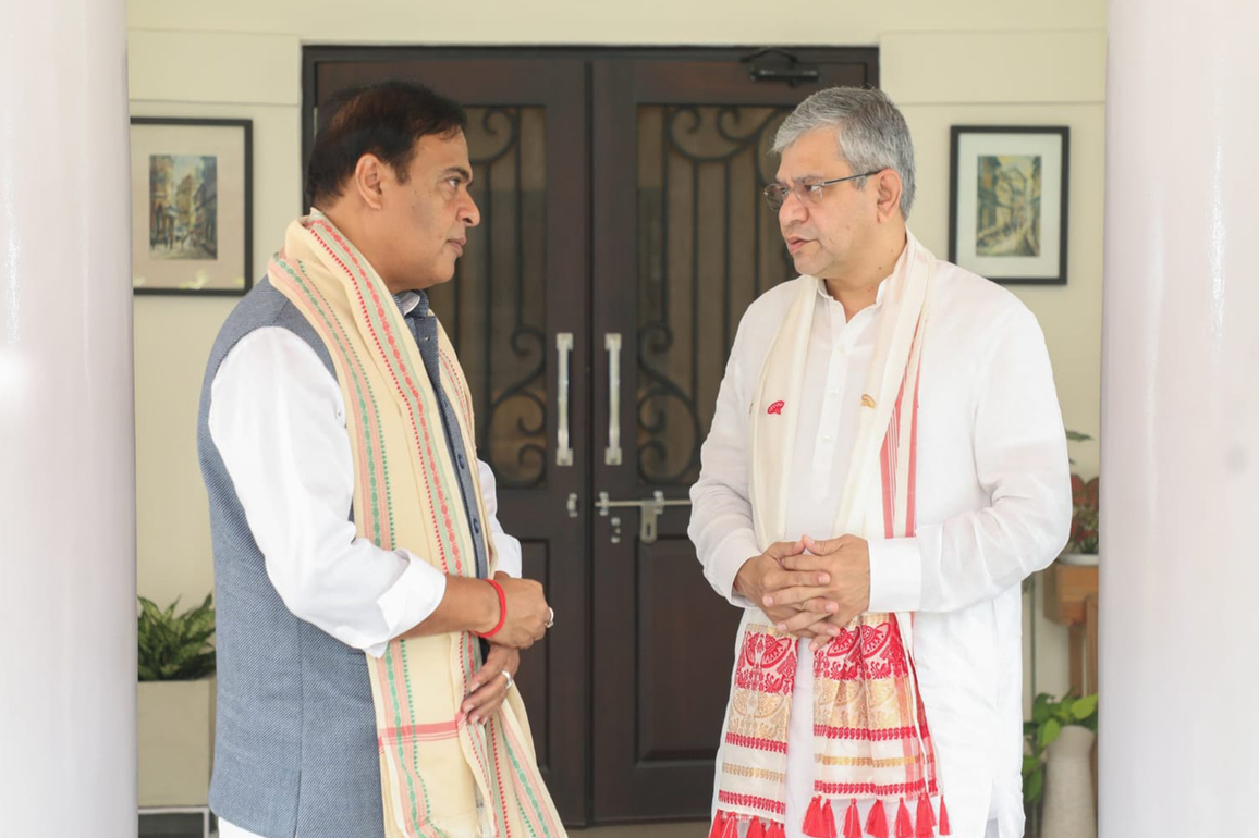 CM Himanta Sarma urges Railway Minister to expand rail network in Assam, enhance connectivity