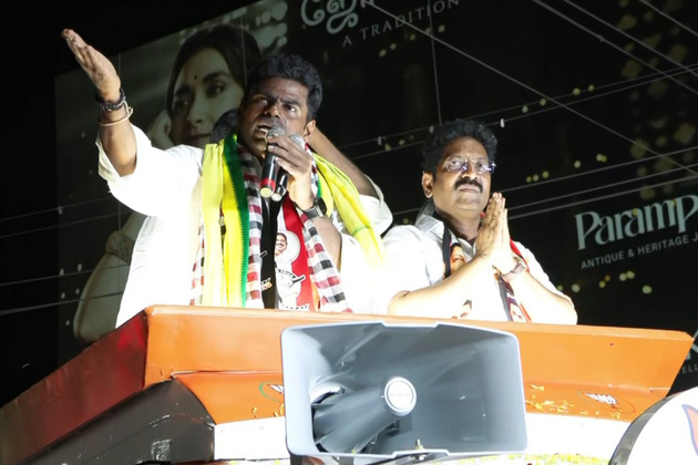 Tamil Nadu: K Annamalai campaigns for AIADMK's P Saravanan in Madurai