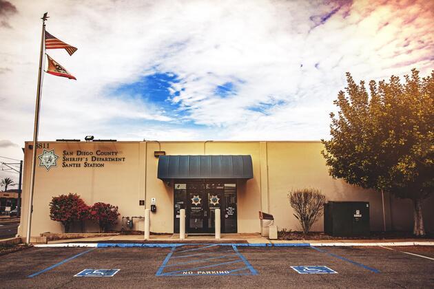 Bomb squad responds after man on bicycle dumps ammo at sheriff's station