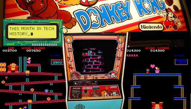This Month In Tech History July Donkey Kong And Mario S