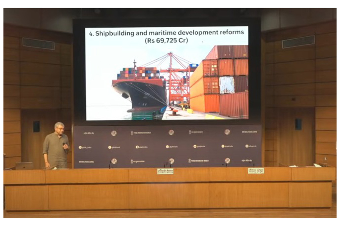 Union Cabinet approves Rs 69,725 crore package to revitalise shipbuilding-maritime sector