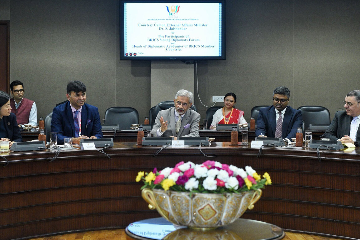 EAM Jaishankar discusses BRICS theme of resilience, innovation with grouping's young diplomats