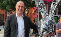 Ridgeons sponsors 'The King of Scribble' in charity art extravaganza