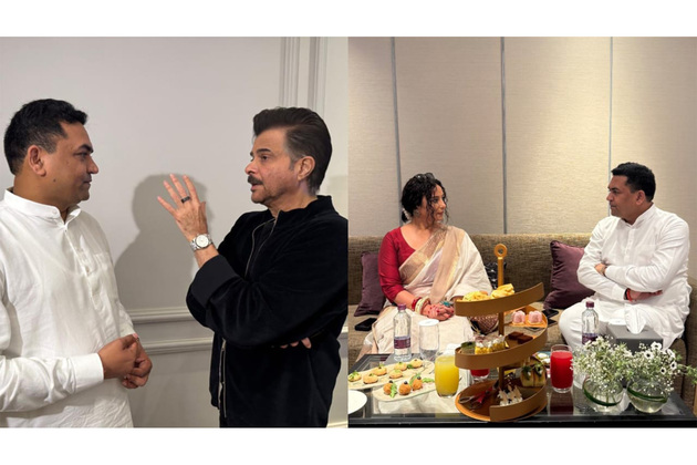 Kapil Mishra shares moments with Anil Kapoor, Divya Dutta from FICCI Frames 2025