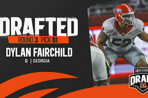 Bengals Select G Dylan Fairchild With 81st Overall Pick